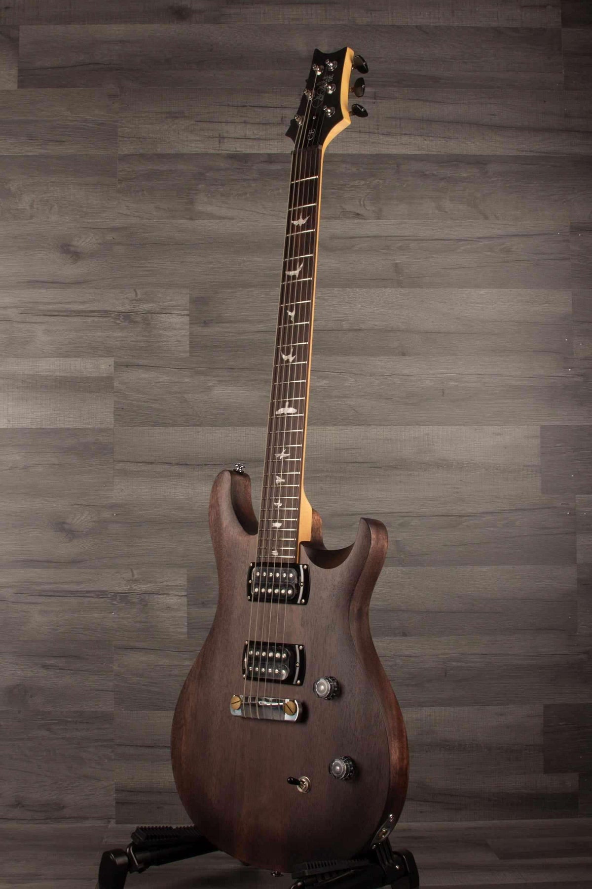 PRS SE CE24 Standard satin Stoptail - Charcoal 2026