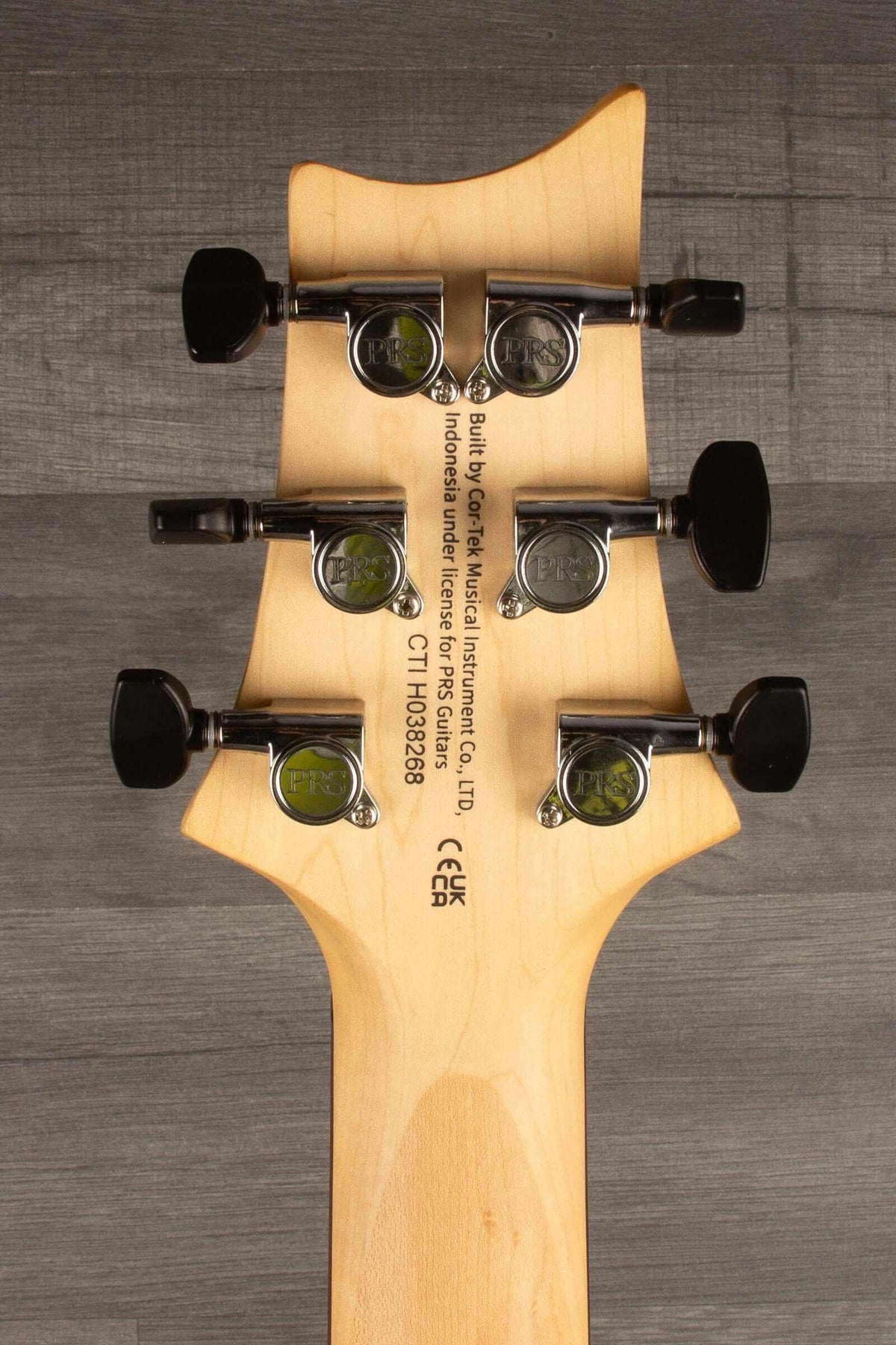 PRS SE CE24 Standard satin Stoptail - Metallic Gold