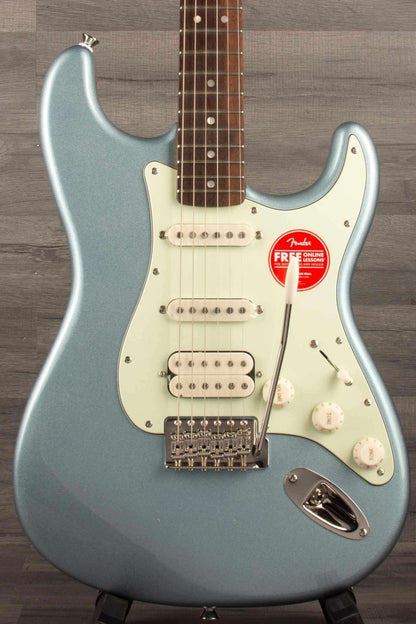 Squier FSR Classic Vibe™ 60s Stratocaster® HSS, Laurel Fingerboard, Mint Pickguard, Ice Blue Metallic
