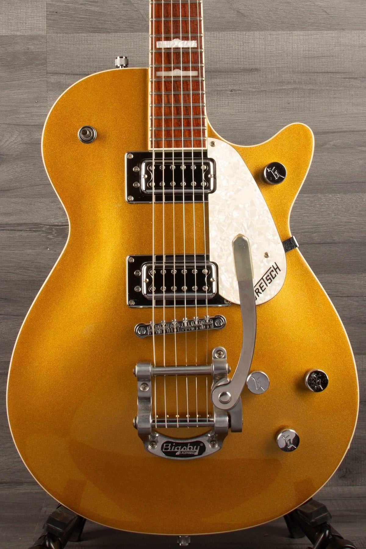 USED - Gretsch G5438T Electromatic, Pro Jet Sparkling gold.