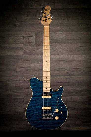 MusicMan Sterling SUB AX3 - Transparent Blue