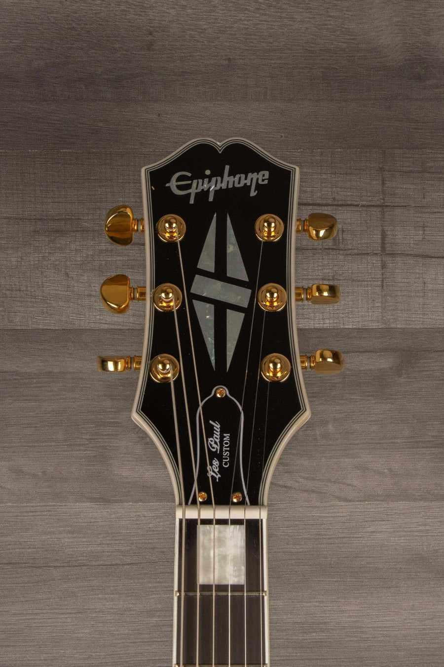 USED Epiphone Les Paul Custom Alpine White