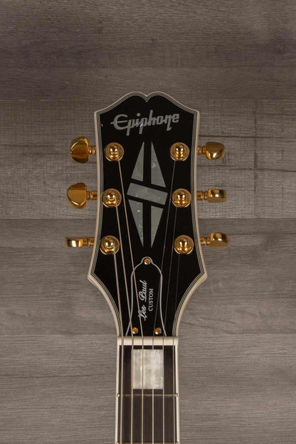 USED Epiphone Les Paul Custom Alpine White