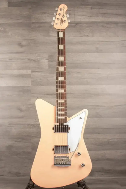 USED Sterling Mariposa Pink Guitar with Walnut Neck - Premium Quality Used Sterling Mariposa Guitar