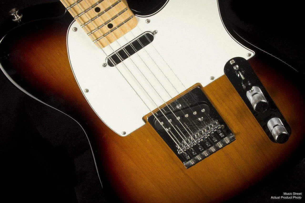 USED - Standard Telecaster 3 Tone Sunburst Maple Neck