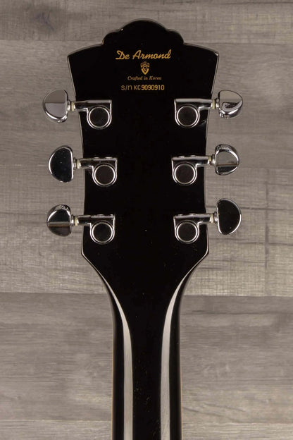 USED -  DeArmond (Guild) Starfire Custom Black inc hard case