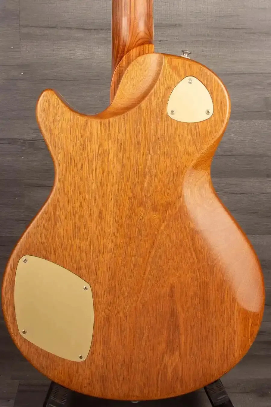 Patrick James Eggle Macon Carved Top Electric Guitar (#30913), Santos Rosewood Neck, Cream T GT57 Pickups