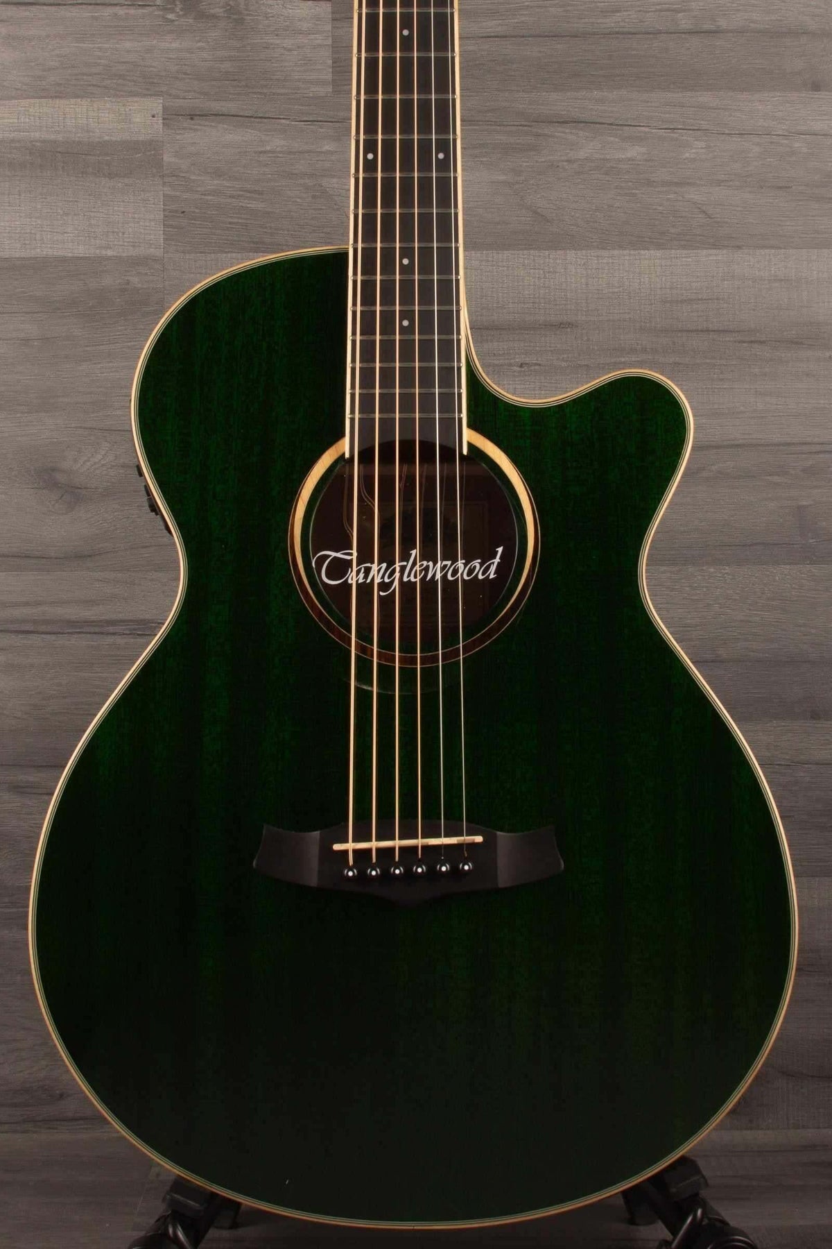 Tanglewood TW4CEFG Winterleaf Green Gloss Acoustic Guitar - Premium Quality and Unique Design