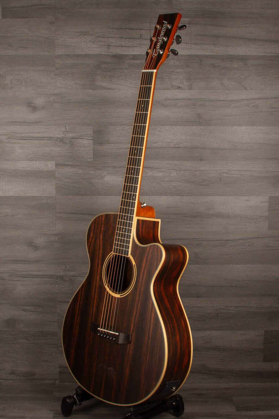 B Stock - Tanglewood DBT SFCE AEB - Exotic  Ebony Electro Acoustic Guitar