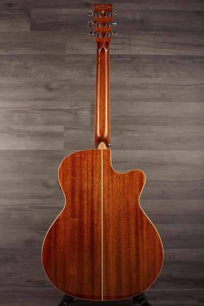 Tanglewood - TW4CENALH Winterleaf Super Folk Natural, Acoustic Guitar - Left handed