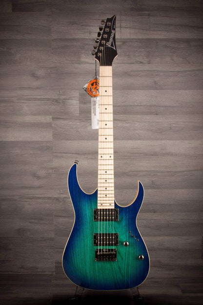 Ibanez RG421AHM-BMT RG Series Blue Moon Burst Electric Guitar