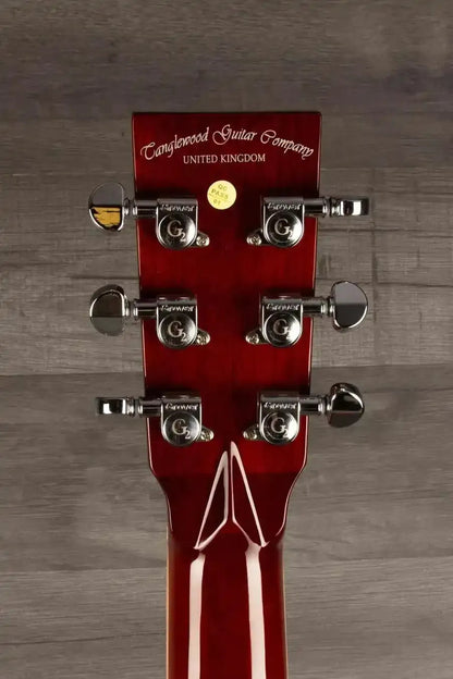 Tanglewood - TW4CEAVB Winterleaf Super Folk Autumn Vintage Burst, Acoustic Guitar