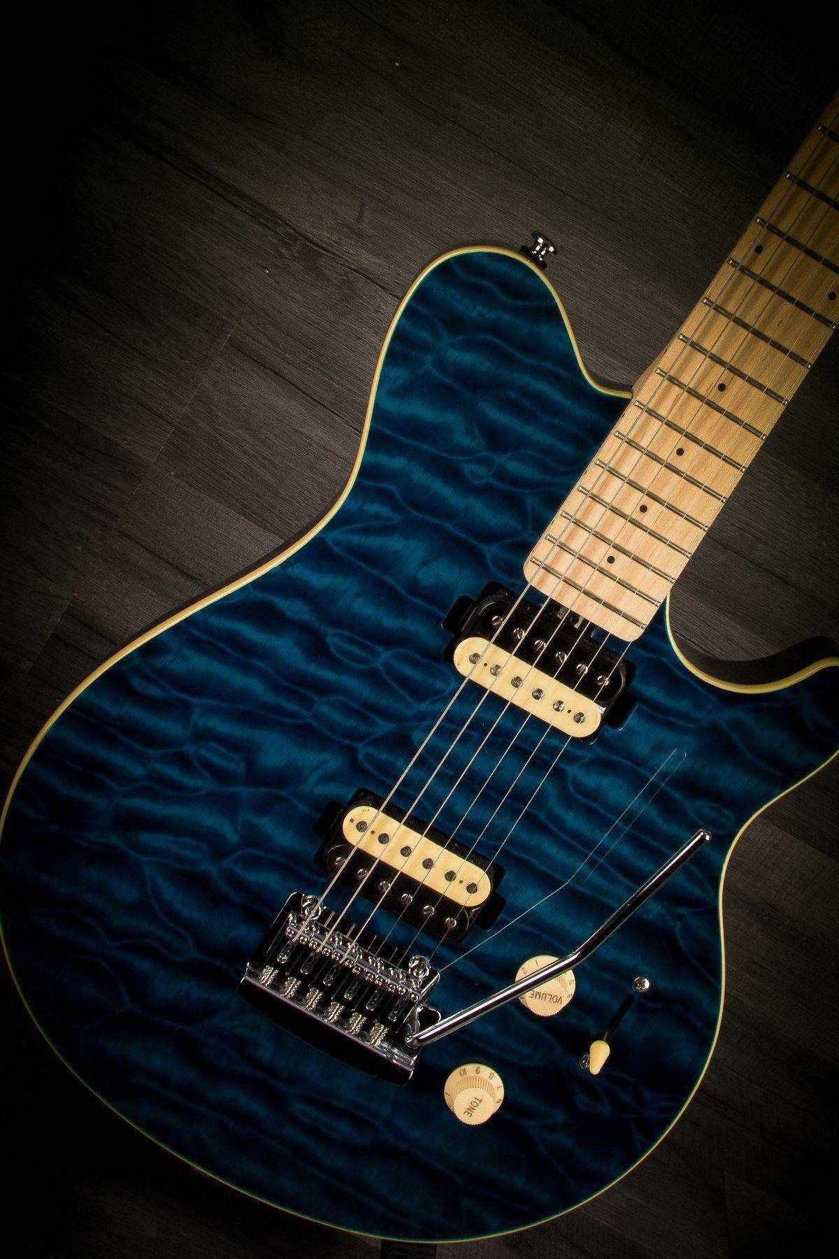 MusicMan Sterling SUB AX3 - Transparent Blue