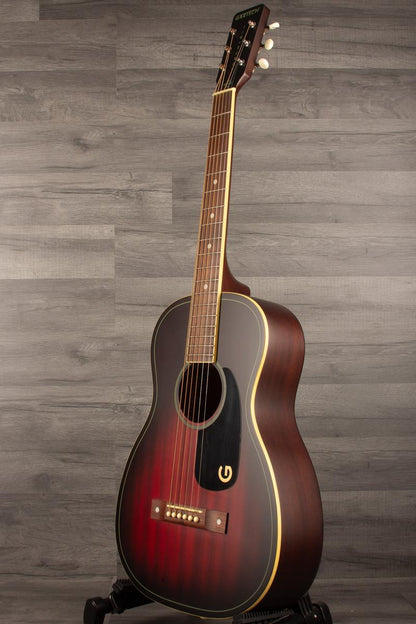 Gretsch  Jim Dandy™ Parlor, Walnut Fingerboard, Black Pickguard, Deep cherry burst