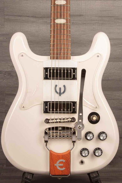 Epiphone Crestwood Custom (Tremotone) Polaris White - Electric Guitar