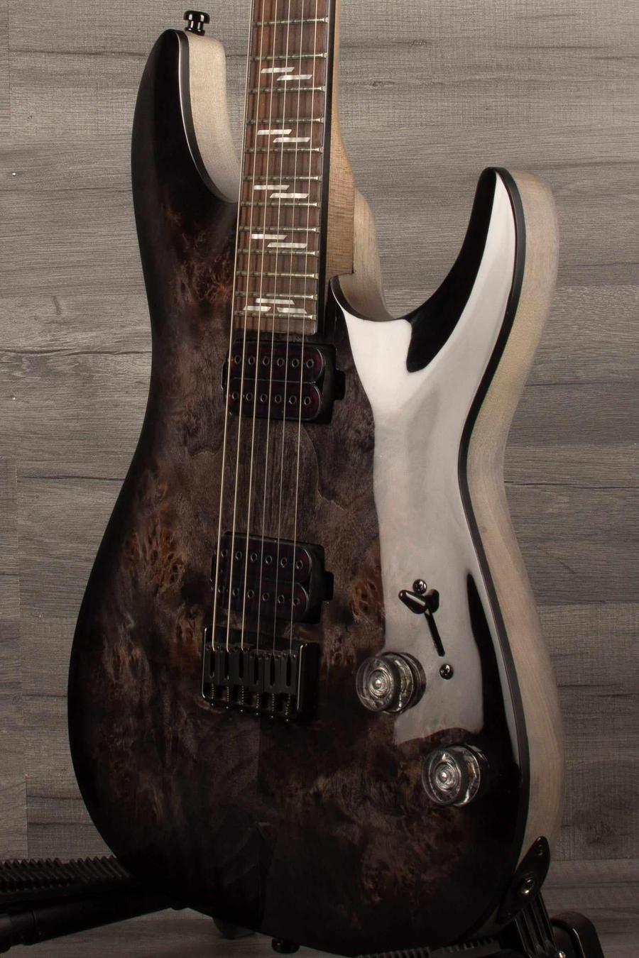 USED -  Schecter Omen Elite - See through Black