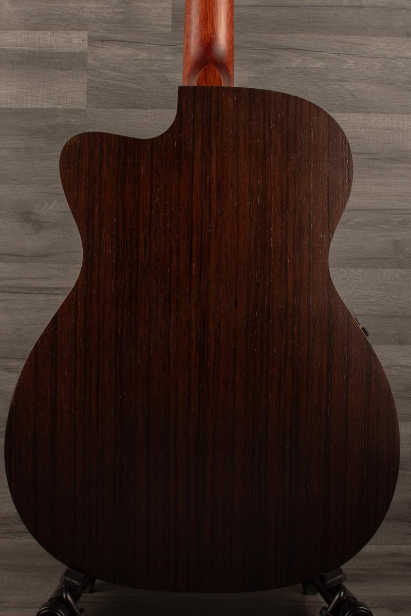 Sigma 000TCE Tilia Back & sides cutaway, torch inlay