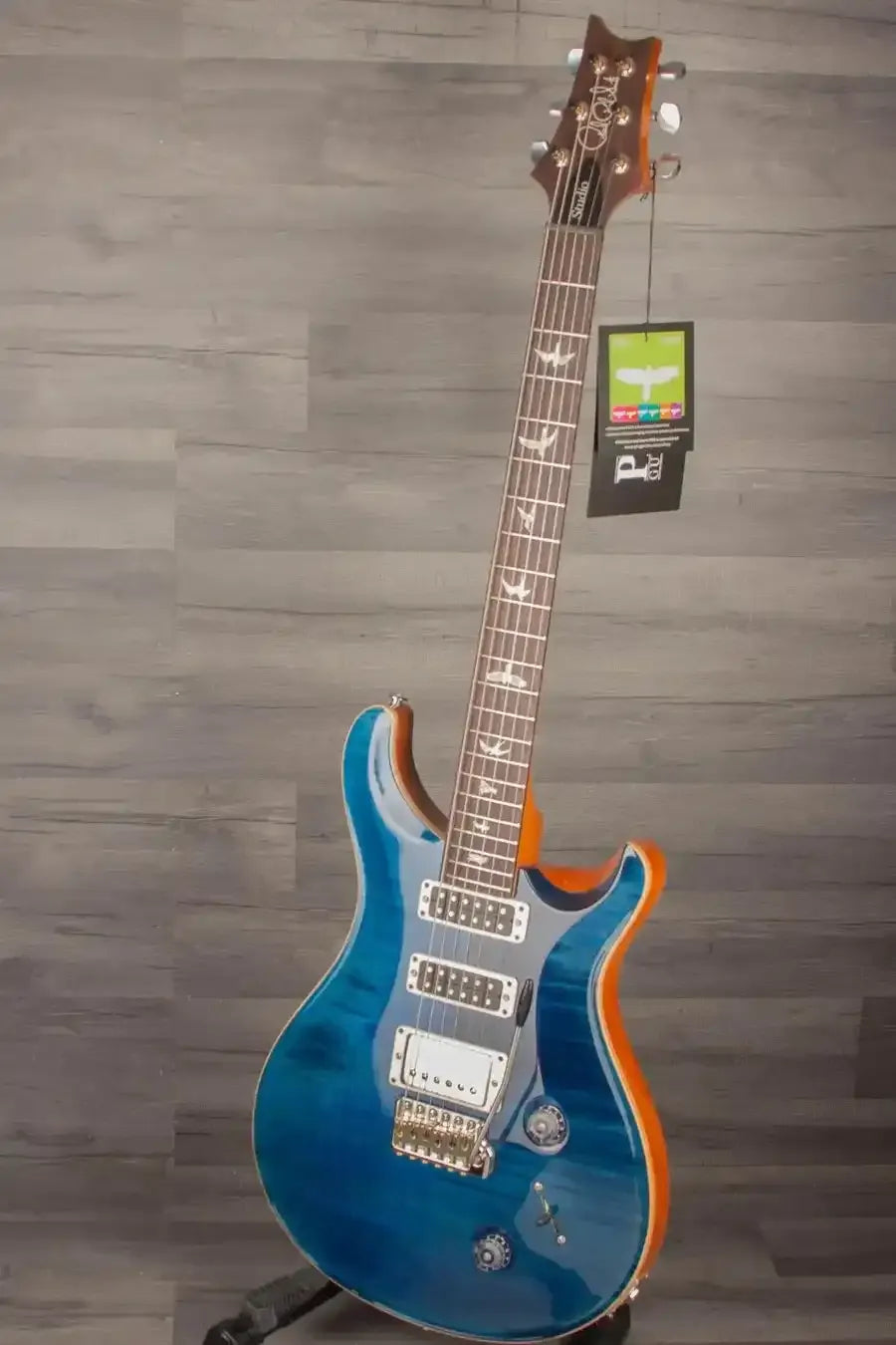 PRS Studio Electric Guitar s#0340212 – 58/15 LT Humbucker, Aquamarine