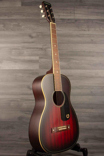 Gretsch  Jim Dandy™ Parlor, Walnut Fingerboard, Black Pickguard, Deep cherry burst