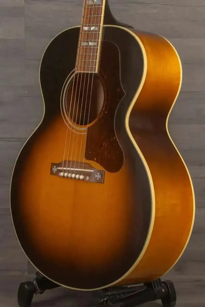 USED Gibson 1952 Custom J-185 Acoustic Guitar - Vintage Sunburst, Sitka Spruce Top, Flame Maple Back