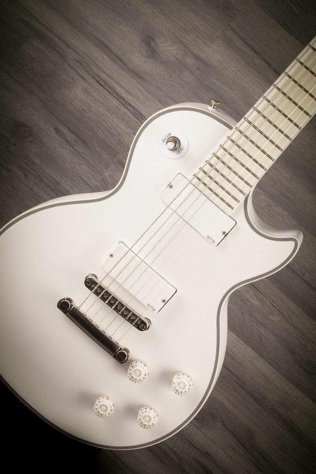 USED - Epiphone Matt Heafy Snofall 7-String Les Paul Custom