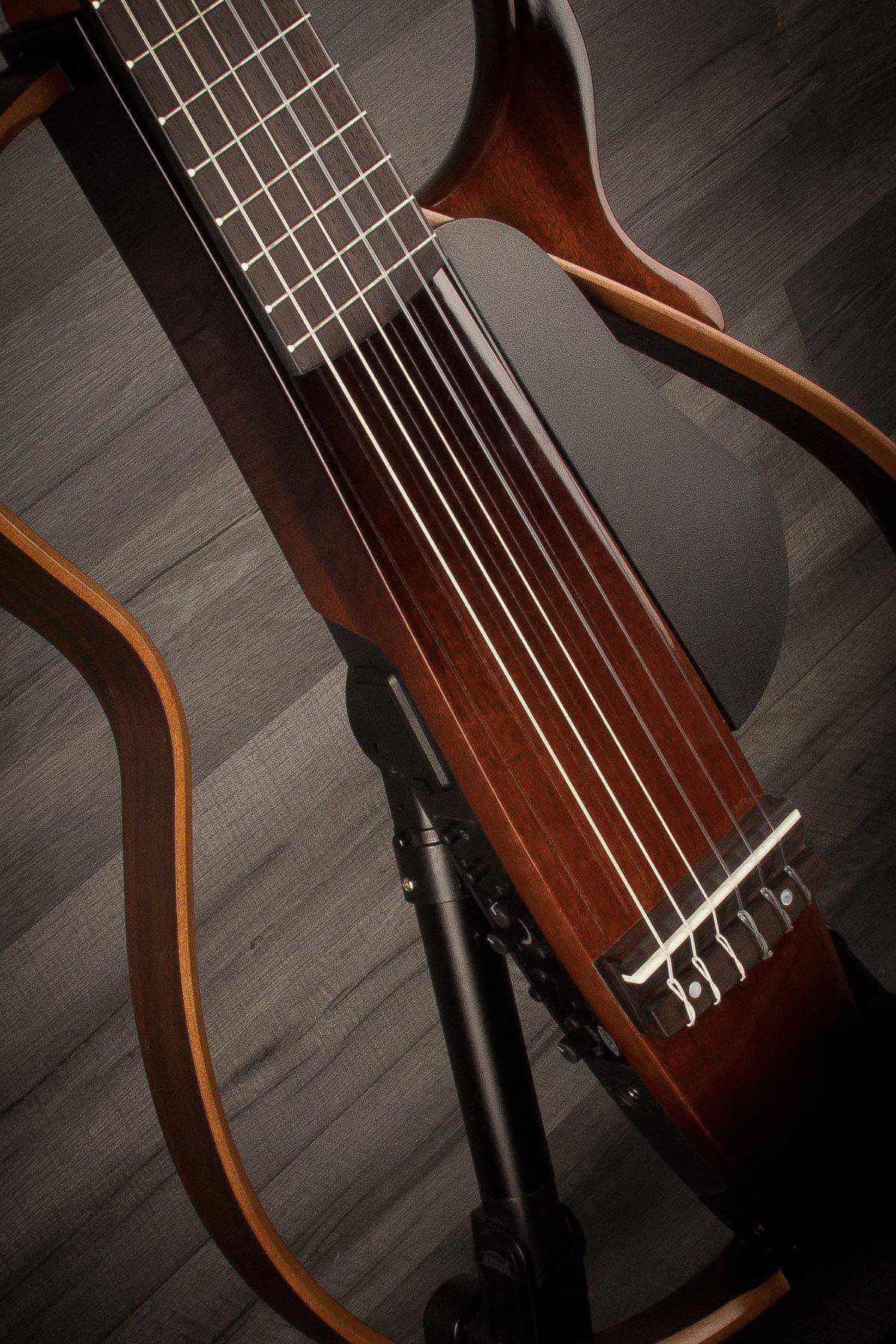 Yamaha SLG200N Nylon Silent Guitar - Tobacco Sunburst