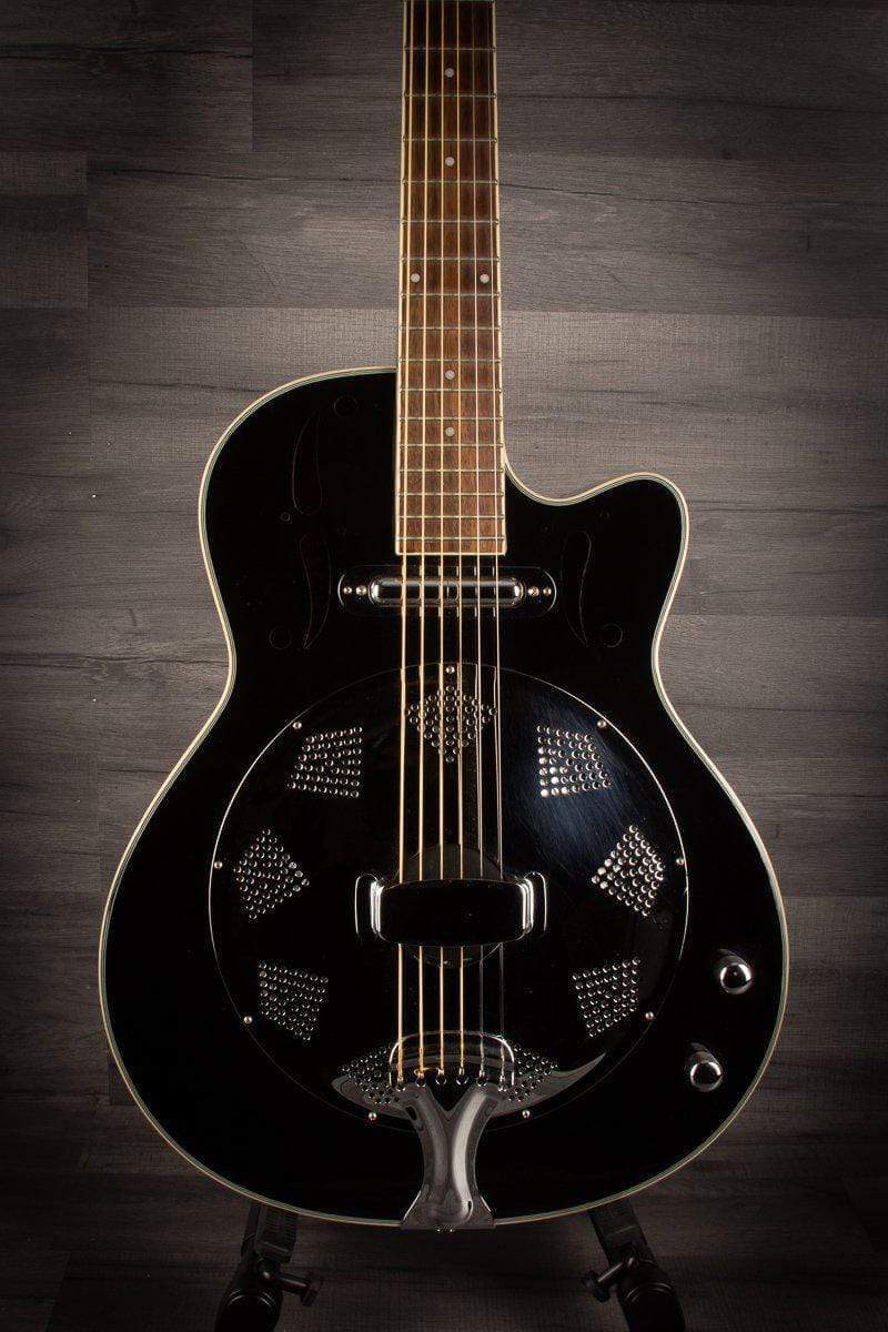 USED - Ozark 3515E Resonator Black Electro Cutaway