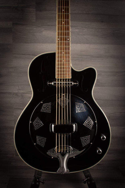 USED - Ozark 3515E Resonator Black Electro Cutaway