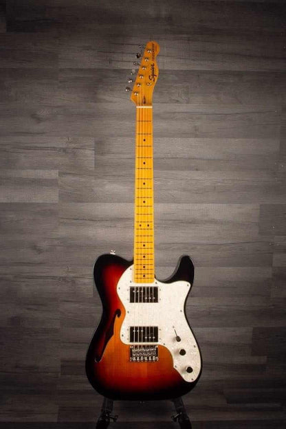 USED - Squier Classic Vibe '70s Telecaster Thinline 3 Colour Sunburst
