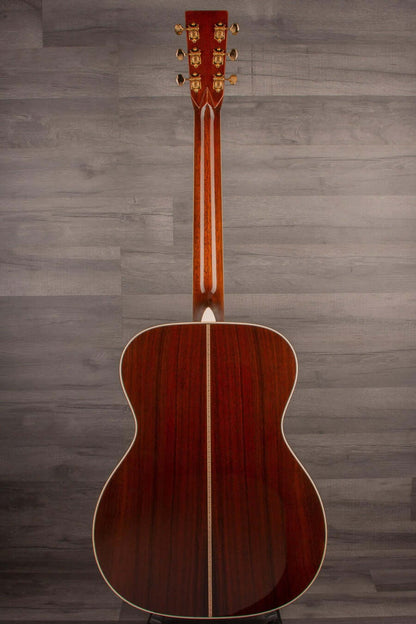 Martin OM-42 Reimagined Acoustic Guitar, Abalone Inlays, Modified Low Oval Neck