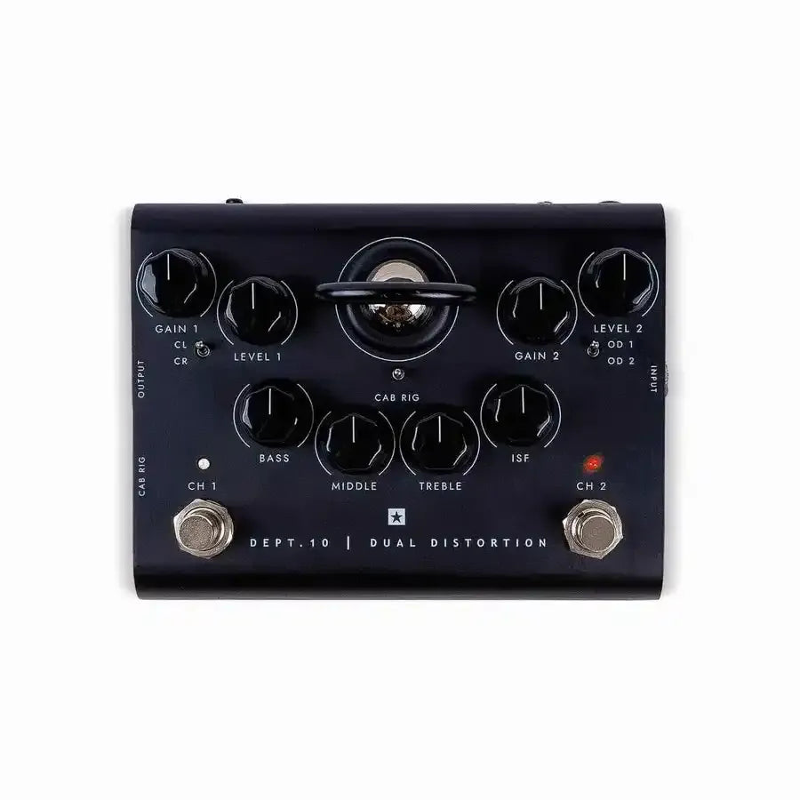 Blackstar -  DEPT 10 Dual Distortion- VALVE POWERED DUAL DISTORTION PEDAL