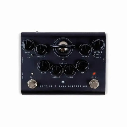 Blackstar -  DEPT 10 Dual Distortion- VALVE POWERED DUAL DISTORTION PEDAL