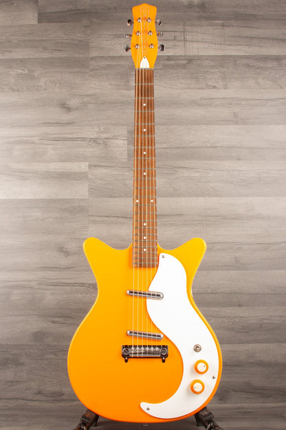 Used Danelectro 59M NOS DC - Excellent Condition Orange Guitar