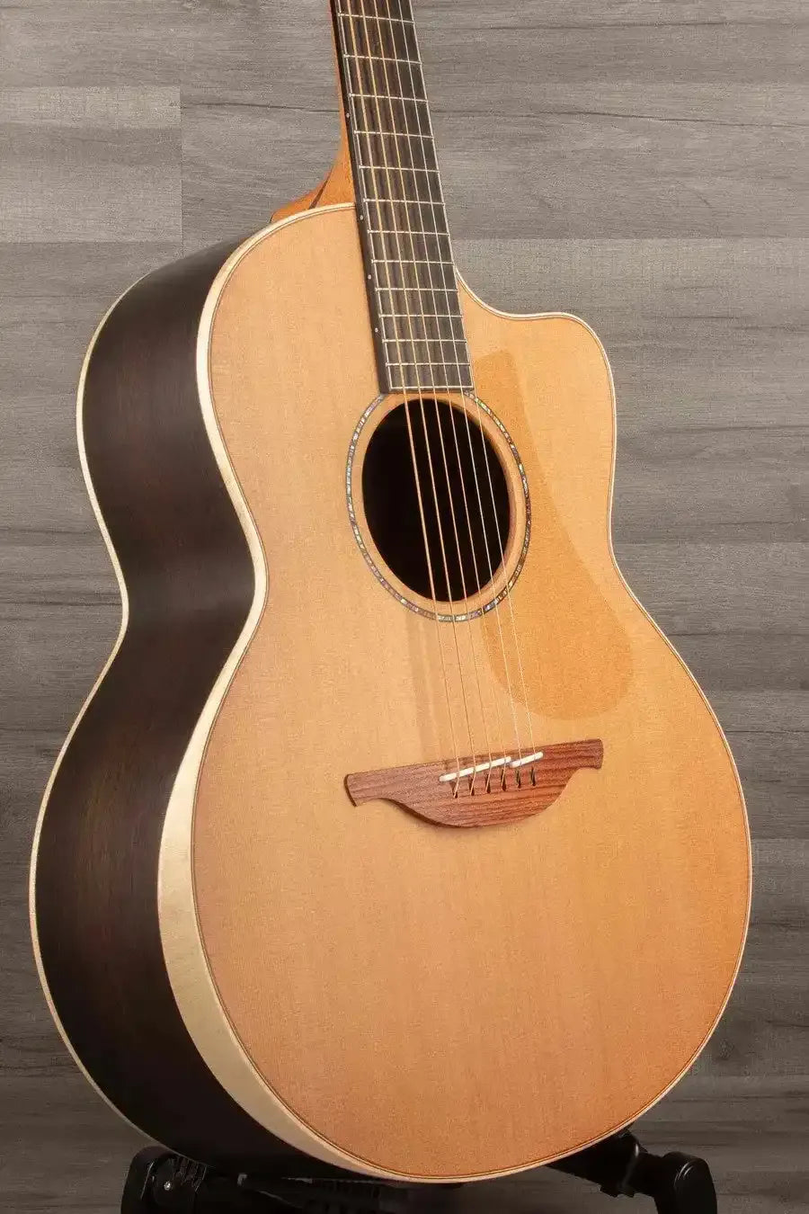 Lowden F-35C Acoustic Guitar - Ancient Bog Oak Back, Red Cedar Top & Gotoh Gold Tuners