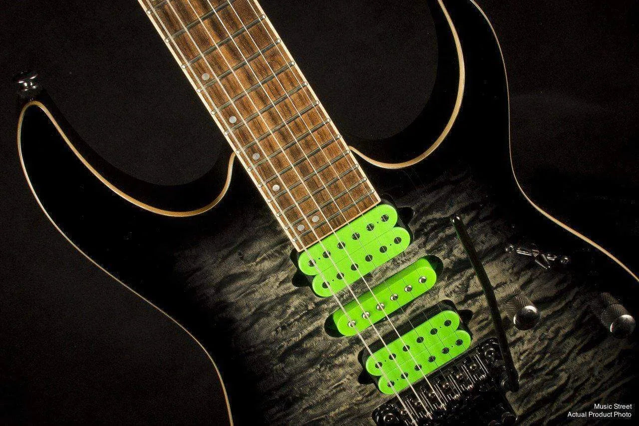USED - Ibanez Rgm970Wqmz Black Ice Burst