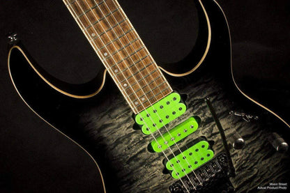 USED - Ibanez Rgm970Wqmz Black Ice Burst